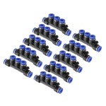 HARFINGTON 10개 인라인 매니폴드 유니언 피팅 4MM OD 5/32인치 5가지 4mm 10 : 프레시원08