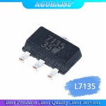 10 개/세트 L7135 AMC7135 정전류 350mA / 2.7-6V LED 드라이버 칩 SOT-89  원본 : 하나루즈몰