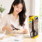 프린텍 3D커브가위 티타늄 21cm ST210-BR : 오피스k