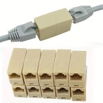 인터넷 랜케이블 연장용 RJ45 커플러 Cat5e Cat6a 이더넷 커넥터 10개입 10PCS : 셀로나shop