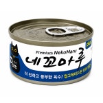 네꼬마루 고양이 캔간식 - 4종혼합(연어 닭 치어 게살) 85g x 24캔 : SUJEROMAN