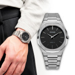디원밀라노 시계 울트라씬 쿼츠 40mm 백화점AS,보증서 D1-UTBJ40 : 청주타임21