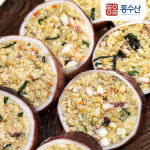 속초 명물 오징어순대 2미 600g 누룽지 수제 아바이순대 순대 : 통 수산