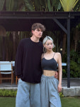 인사이드 크로스 브라탑 Inside Cross Bra Top : 주식회사 더팩더널드
