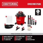 CRAFTSMAN CMXEVBE17596 76 1L 20갤런 6 5 더스트 습식 듀티 1 12갤런 6.0 피크 HP : 공간채움12
