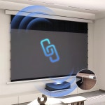 Mivision 130인치 16:9 ALR 전동 모터식 탭텐션 초단초점 프로젝션 스크린 : 가원글로벌