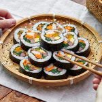 무조미 향이 깊은 바싹한 김밥김 12매 28g : 청해명가
