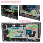 Xperia XZ2 xz2p 폰 H8166 XZ2P 미디엄 테두리 백커버 블랙 껍데기 : 오구1