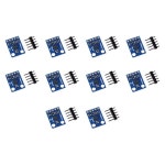 A13E-GY-273 3V-5V HMC5883L 삼축 자기장 센서 모듈 10Pcs 나침반 자력계 : 가원글로벌