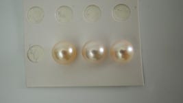 [진주 메달] 1,2번  품절 한정수량 AAAA급  9-9.5mm 아코야 진주 메달용 : 마가리타펄