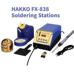 HAKKO FX-838 납땜 스테이션 100% SMD PCB IC 수리 도구용 전문 전자 용접 110V 220V 150W : 원픽종합상사