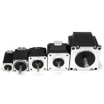 20-86mm 스테퍼 모터 2/3상 제어 회전축 이중 출력 축 NEMA 17 23 24 34 광학 엔코더 옵션 포함 : 소이씨종합상사