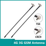 2pcs 고이득 5dBi 4G LTE GSM 라우터용 유연한 전방향 소프트 안테나 WiFi CRC9 TS9 커넥터로 신호 강화 : 한백모터스