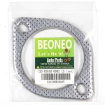 BEONEO-120-07610-0002 (3인치)-2 볼트 MLSG 고온 배기 개스킷 3인치 I.D. (품질 2) - 헤비 듀티는 금속 및 섬유 라미네이트로... 