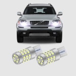 2Pcs LED 주차 통관 빛 볼보 호환 XC90 2002 액세서리 Canbus : 인공상
