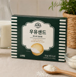 제주 우유샌드 (12개입 72g) (소) 제주아침미소목장의 자유방목 원유 함유 : 플러스제주