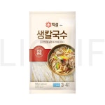 백설 칼국수 생칼국수 3~4인분 550g 1개 : Super Fresh