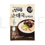 신의주 즉석국 찹쌀순대국 담백한맛 (냉동) 600g 1개 : Super Fresh