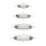 2PCS  LED 페스툰 31/36/39/41MM 조명 전구 자동차 독서용 메이크업 거울 수하물 : 엘포릭