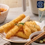 [바로키친] 대왕 롱 통살 오징어튀김 1kg 냉동 업소용 대용량 : 바로키친