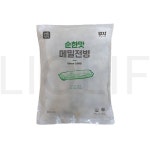엄지식품 군만두 순한맛 메밀 전병 (냉동) 1.2kg 1개 : Super Fresh