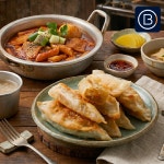 [바로키친] 야끼만두 1.4kg 50개입 냉동 당면만두 튀김만두 업소용 대용량 : 바로키친