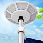 Kayiune 태양열 플래그 내후성 LED 센서 1525피트 자동 6m 깃대에 적합 라이 White : 다섯봉지