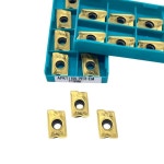 APKT1705PER TT9030 인덱서블 초경 밀링 인서트 CNC 절삭 공구 (정밀 가공용) : 위드포켓