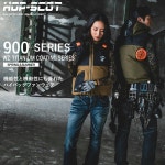 WZ 900122 EF HOP-SCOT 865. M 티타늄 코팅 후드 베스트 하이 백 팬 에어컨 시원한 작업복 남성 여성 의류 : Super 9