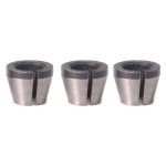 조각 트리밍 기계용 고정밀 라우터 콜릿 척 어댑터 3 개 6mm 6.35mm 8mm : 샤론픽