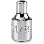 프로토 J4704 1/4인치 드라이브 소켓 1/8인치, 6포인트 : 엘가마켓