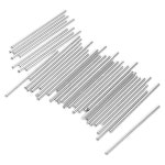 50개 철제 휠 액슬 로드 2mm 직경 42.5mm 길이 RC카 교체용 스템 기계식 모델 호환 DIY 드라이브 샤프트 : 샤론픽