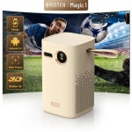 바이인텍 매직 1 DLP 프로젝터  ANSI 안드로이드 9.0 2G+32G 와이파이 블루투스 15000mAh 배터리 시어터 : 팰리스종합상사1