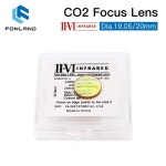 II VI 적외선 CO2 초점 DIA 19 05MM 20MM FL 38 50 63 76 101 6MM 절단기 ZNSE : 네리온