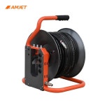 AMJET - T1 호스릴 15-65LPM 유량 하수관 산업용 고압 세척기 자동차 수동 회전식 : 효문산업