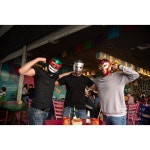 THREE MASK PRO-FIT LUCHADOR 레슬링 마스크 리브레 조절 ( 가능한 있는 후면 멕시코 | 3팩) 끈이 루차 정통 : 온슈어데이