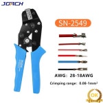 SN-2549 압착 도구 펜치 0.08-0.1mm2 28-18AWG XH2.54 터미널 박스 포함 자동차 커넥터 고정밀 와이어 전기 : 트레이드셀63