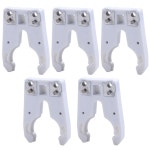 HOZLY 5PCS LOT 자동 기계 홀더 난연 클로 ISO30 클램프 공구 고무 CNC 5 : 바른길가게