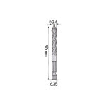 모드 S0685-1 카바이드 십자 드릴비트 4날 타일 콘크리트 철판 건습식 3.4x95MM : 아리랑툴스