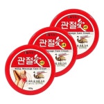 웰빙헬스 근육 부드러운 셀프 저자극 홈케어 마사지크림 관절에 케어 크림 100g 3개 : 정근이팜