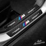 BMW 호환 M 파워 M1 M2 M3 M5 X1 X2 X3 X5 X6 X7 E46 E39 E36 F34용 스크래치 방지 자동차 도어 스트립 스티커 보호 장식 액세서리 : 지국사