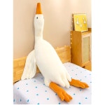 신상 오리인형 대형 대왕거위 반려 40cm 커버탈부착 50cm 충량 긴베개 소품 타색 160cm 조규성 타색 50cm 충량 : 우주대스토어