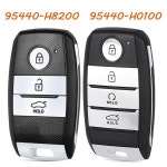KEYECU 95440-H8200 기아 리오 2021 스토닉 433MHz 리모컨 키 FOB SYEC3FOB1611 : 바이셀원제로쓰리