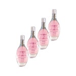 설국화 휴대용 보습 데일리 촉촉한 바디미스트 코롱 리프레쉬 샤인 로즈 150ml 4개 : 정근이팜