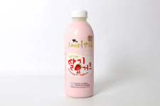 무항생제 우유로만든 농후발효유 딸기, 750g, 1개 : 온새미로목장