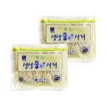 평화식품 여름별미 간편식 누들면 업소용 옛날 국수면 생생중화 면사리 1.4kg 2개 : 소현이팜