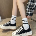 키높이 스니커즈 신발 데일리 여성 운동화 캐주얼 2WC3C300R9 블랙 : 프리경