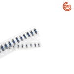 10PCS 0204 컬러 링 SMD 웨이퍼 저항기 1R 2R 1.5 4.7 10 22 27 옴 1K 2K 원통형 : 트랜드상사