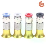 1/4PCS 3D 프린터 필라멘트 건조기 박스 액세서리 PC4-M6 공압 직선 커넥터 4x2.5mm PTFE 튜브 M6 피드 피팅 커플러 : 넘버원종합상사