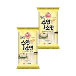 오뚜기 안퍼지는 칼국수 프리미엄 찰진 볶음용 소면 옛날 수연 소면 500g 2개 : 소현이팜